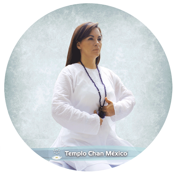 Ejercicio respiración Qi Gong Foto Propiedad del Templo Chan México